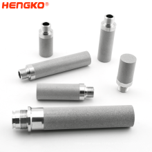Filter Tube Breathable Cover Powder Sintered Filter Element Stainless Steel SS Filter SS 316L